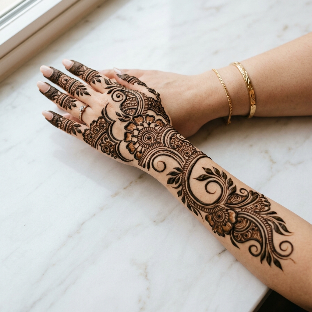 Arabic Mehendi Design